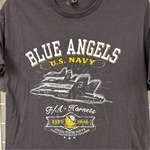The United States Navy’s Blue Angels Flight Demonstration SquadronT-Shirt XL.EUC